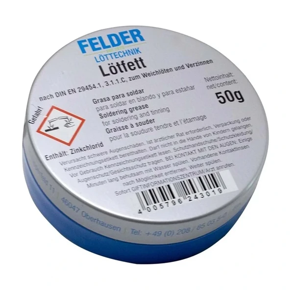 Lehim Pastası Lötfett 50 Gr ürün görseli 1