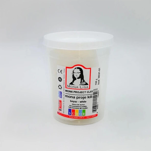SÜDOR MC01-01 MONA PROJE KİLİ 150 GR BEYAZ ürün görseli