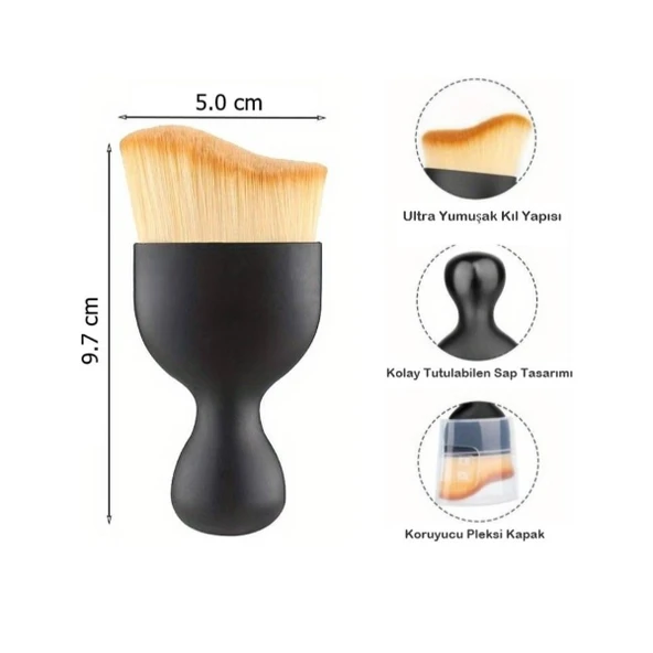 Periboia Araba Detay Temizlik Fırçası Yumuşak Kıllı - 2