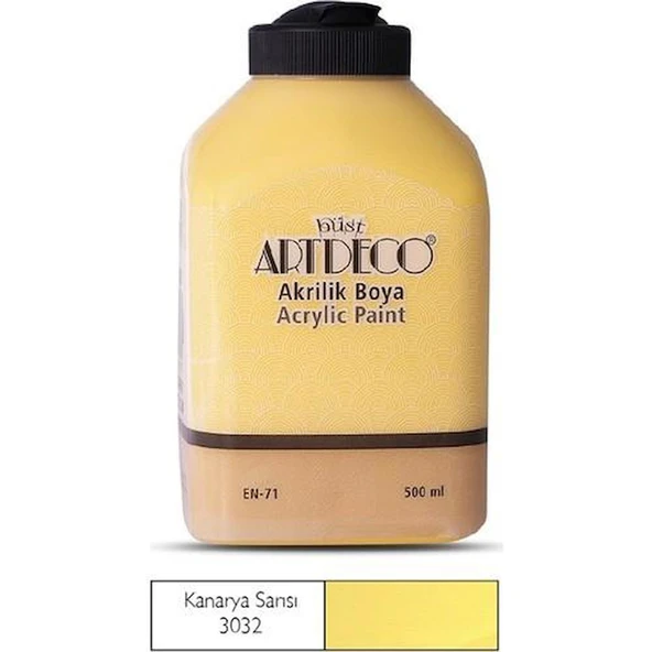 Artdeco Akrilik Boya 500 ml Renk Seçenekli ürün görseli