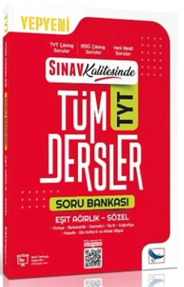 TYT Eşit Ağırlık Sözel Tüm Dersler Soru Bankası / Kolektif / Sınav Yayınları / 9786258296440 ürün görseli