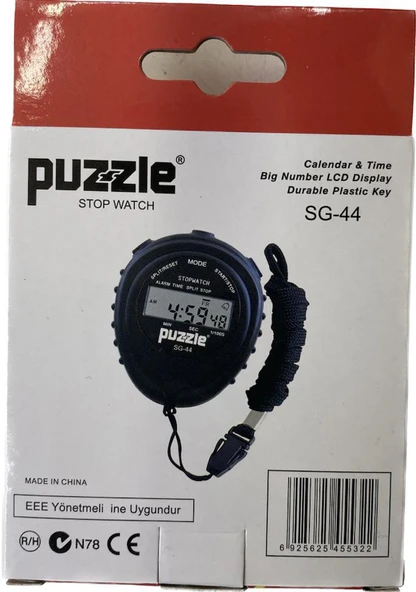 Puzzle SG-44 Boyun Askılı Dijital Kronometre - Resim 2