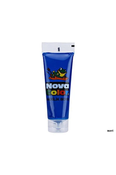 Nova Color Tüp Akrilik Boya 75 Gram Mavi ürün görseli