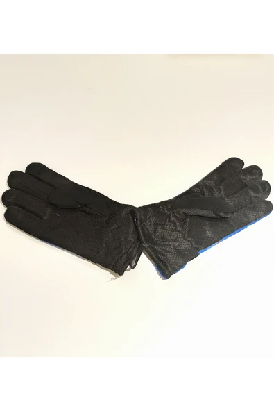 Monalisa Home Renkli Gösterişli Figürlü İçi Peluşlu Eldiven ürün görseli 1