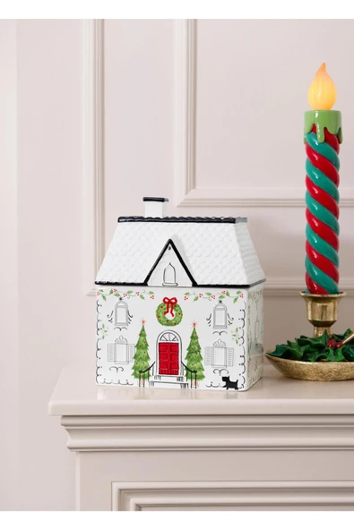 The Mia Dekoratif Led Işıklı Yılbaşı Mumu 18x17x45 cm  SUS0222 - Resim 6