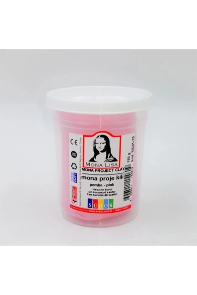 SÜDOR MC01-10 MONA PROJE KİLİ 150 GR PEMBE ürün görseli