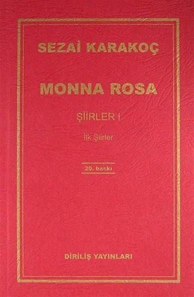 Şiirler 1: Monna Rosa ürün görseli