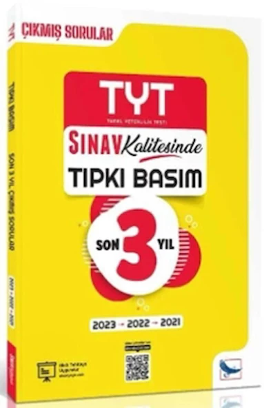 TYT Son 3 Yıl Tıpkı Basım Çıkmış Soru ve Çözümleri / Kolektif / Sınav Yayınları / 9786258296624 ürün görseli