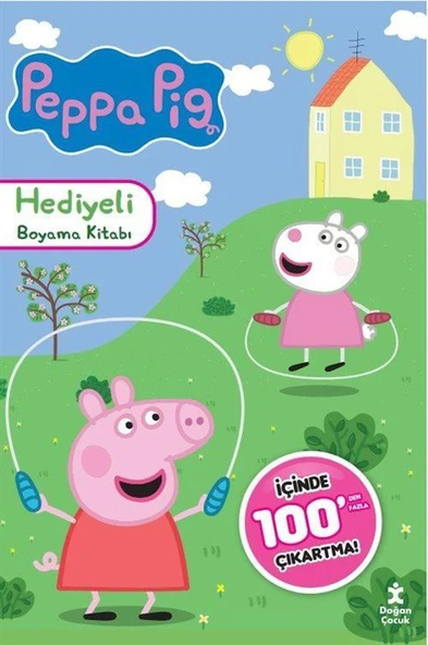 Peppa Pig 100+ Çıkartma Hediyeli Boyama Kitabı ürün görseli