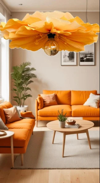 Beyaz Bej Sarı Bohem Model Sarkıt Avize Salon, Yatak Odası ve Çocuk Odası için Aydınlatma ürün görseli 1