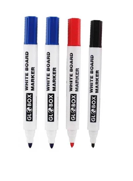Globox Beyaz Tahta Kalemi 4'Lü ürün görseli