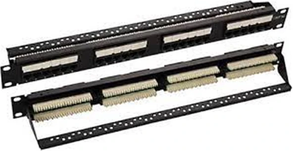 Apronx APX-UBTP24 24 Port Zırhlı UTP Boş Patch Panel