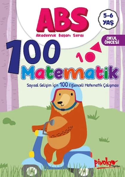 ABS 5-6 Yaş 100 Matematik / Buçe Dayı / Pinokyo Yayınları / 9786057467171 ürün görseli