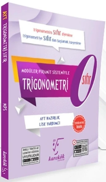 Trigonometri Sıfır / Kolektif / Karekök Yayıncılık / 9786258419634 ürün görseli
