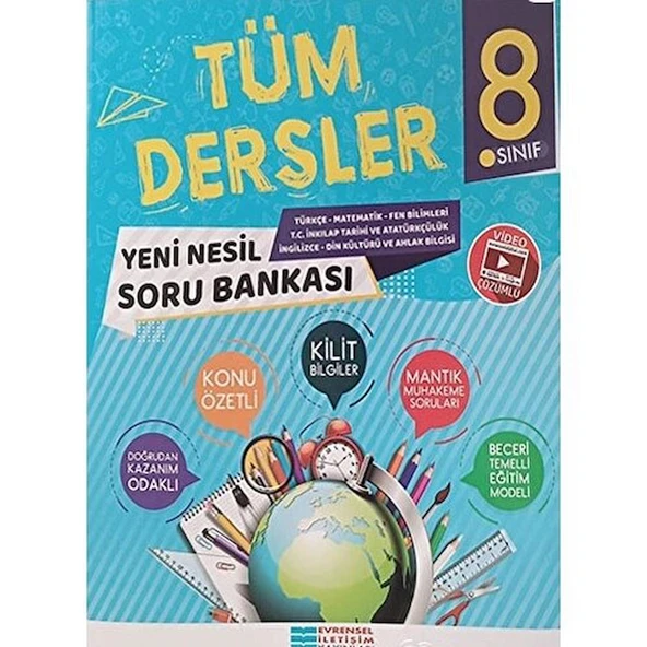 8.Sınıf Tüm Dersler Yeni Nesil Soru Bankası ürün görseli