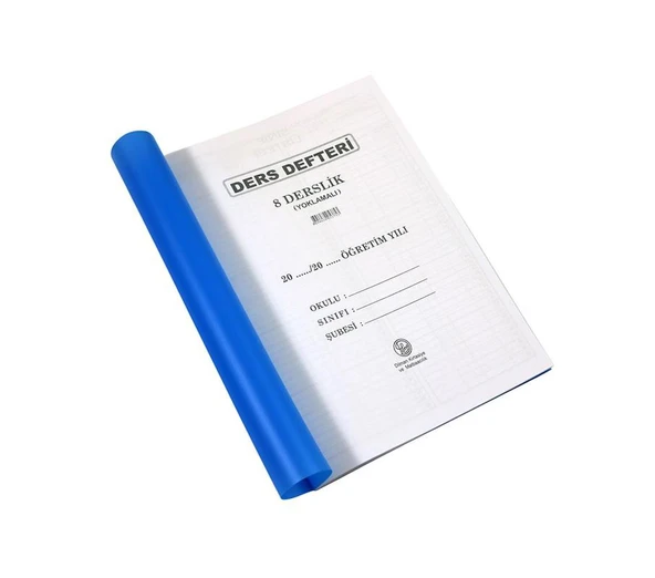 Dilman Ders Defteri Yoklamalı 8 Ders Pp Kapak - Resim 3