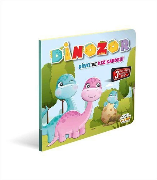 Dinozor Dino ve Kız Kardeşi ürün görseli