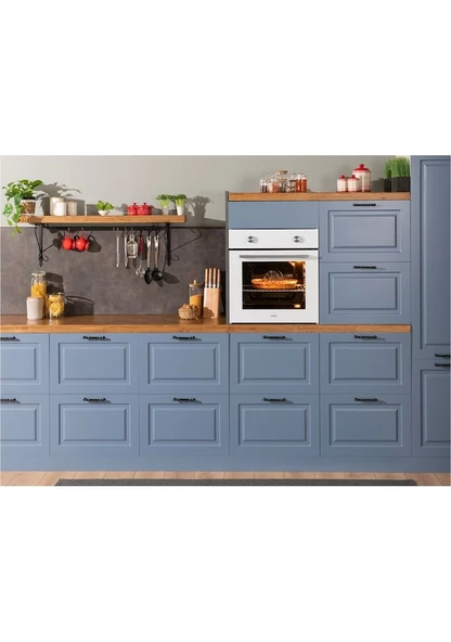 Vestel AF-4661 YB Beyaz Ankastre Fırın - 5