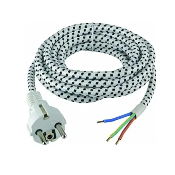 Fırın Ve Ütü Tamir Kablosu 1,8 Metre 3x0,75mm