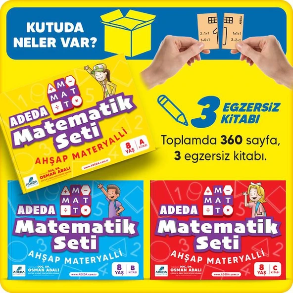 Adeda Mat Mat Matematik Seti 8 Yaş - Resim 4