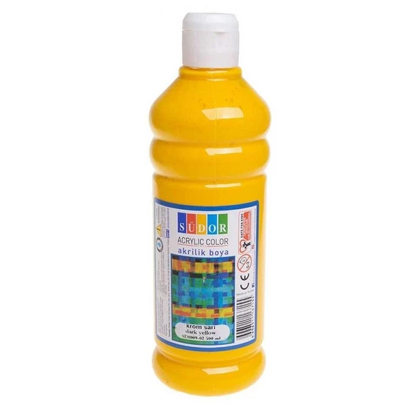 Südor Akrilik Boya Krom Sarı 500 Ml Sd1009-02 ürün görseli