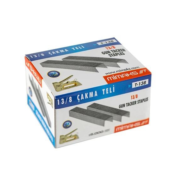 Mimaks 13/8 Zımba Teli Beyaz T138 ürün görseli