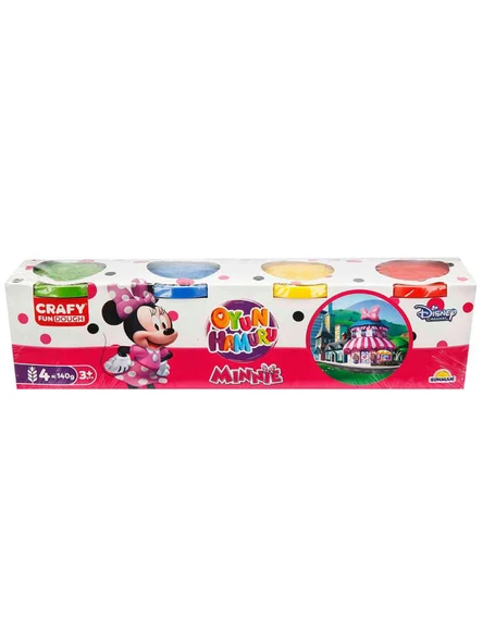 Minnie Mouse Crafy 4'lü Oyun Hamuru ürün görseli
