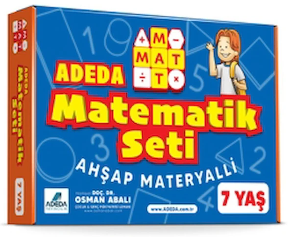 Mat Mat Adeda Matematik Seti 7 Yaş / Osman Abalı / Adeda Yayınları / 9786057234735 ürün görseli