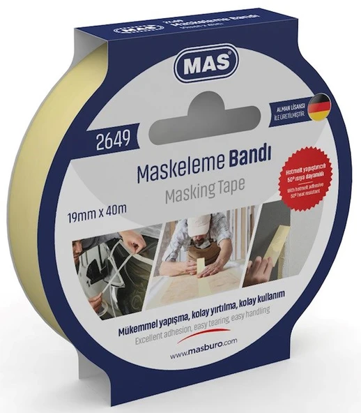 MAS MASKELEME BANDI 19MM X 40M 2649 ürün görseli