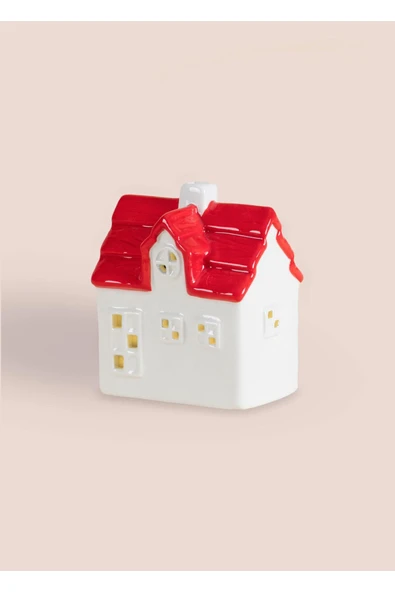 The Mia Dekoratif Led Işıklı Yılbaşı Evi 10x7x12 cm  SUS0117 - Resim 6