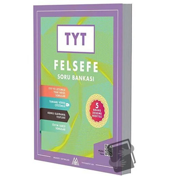 TYT Felsefe, Din Kültürü ve Ahlak Bilgisi Soru Bankası 5 Deneme Hediyeli-Video Çözümlü ürün görseli