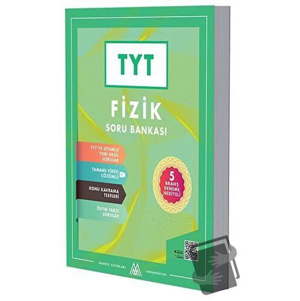 TYT Fizik Soru Bankası 5 Deneme Hediyeli-video Çözümlü ürün görseli