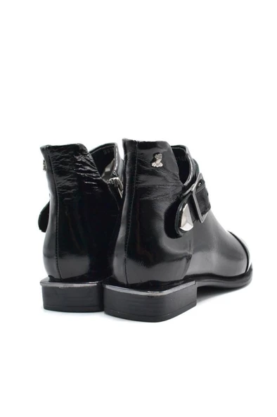 VENÜS 2050108K BİLEK BOY TOPUKLU KADIN DERİ BOT - Resim 4