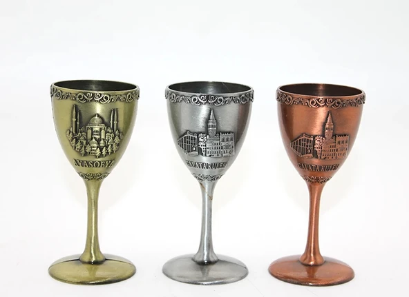 Metal İstanbul Yöresel Kadeh Bardak ürün görseli