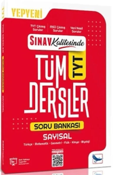 Sınav Kalitesinde TYT Sayısal Tüm Dersler Soru Bankası / Kolektif / Sınav Yayınları / 9786258296457 ürün görseli