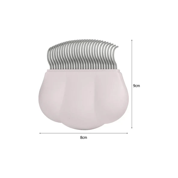 Mucize Home Pet Tarak Fırçası Gevşek Saç Temizleyici Fırça Köpekler Için Masaj Kediler Bakım Saç Çıkarıcı - Resim 4