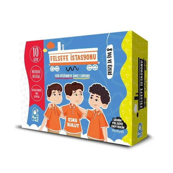 Mavi Kirpi 3. Sınıf Felsefe İstasyonu Hikaye Seti (10 Kitap) ürün görseli