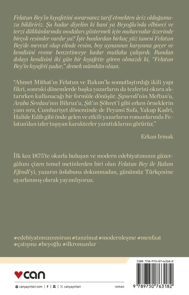 Felatun Bey ve Rakım Efendi (Günümüz Türkçesiyle) - Resim 3