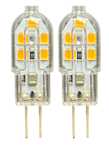 (2 Adet) Osaka 2W Sarı Işık (3000K) G4 Duylu Led Kapsül Ampul ürün görseli 1