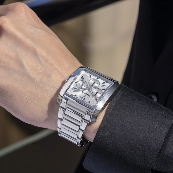 FESTINA F20635/1 SQUARE ERKEK KOL SAATİ - Resim 2