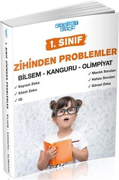 1. Sınıf Zihinden Problemler Bilsem-Kanguru-Olimpiyat ürün görseli