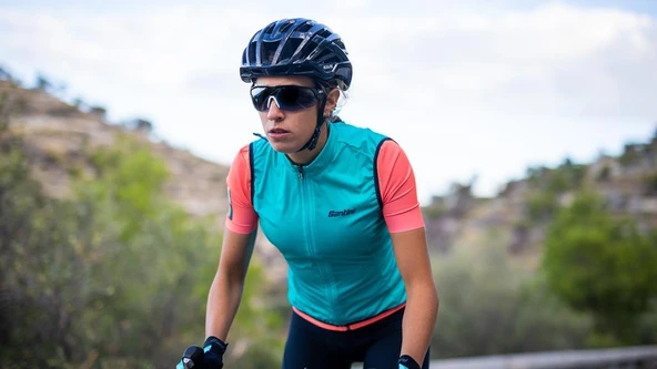 Santini Nebula Puro Kadın Rüzgarlık Yelek 2W542L75NEBULPURO - Resim 10