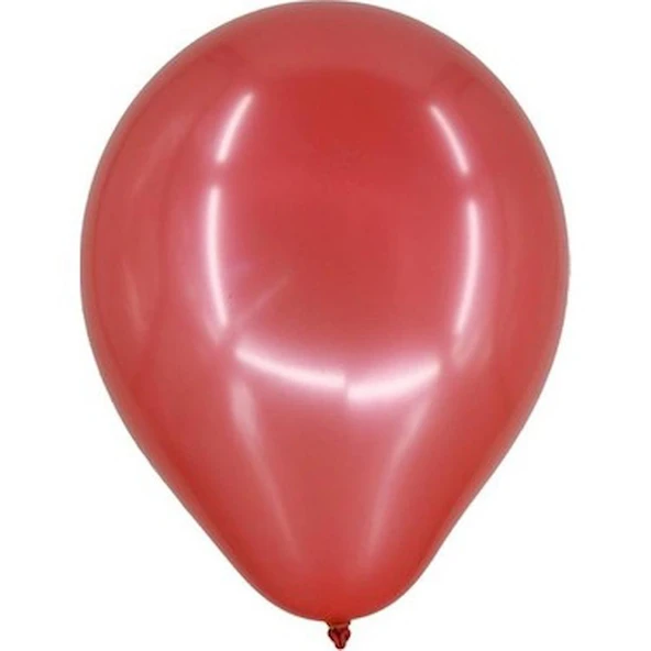 Nedi Balon Metalik Kırmızı 100 Lü PM-72013 ürün görseli