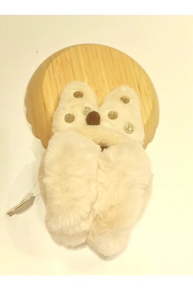 Monalisa Home Lüks Renkli Figürlü Peluş Kulaklık