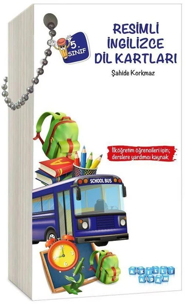 5. Sınıf Resimli İngilizce Dil Kartları ürün görseli