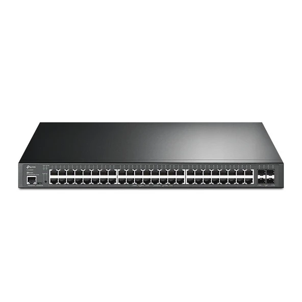 TP-LINK OMADA TL-SG3452XP 48 PORT GIGABIT + 4X10GB SFP+ 500W POE JETSTREAM YÖNETİLEBİLİR RACKMOUNT SWITCH - Resim 2
