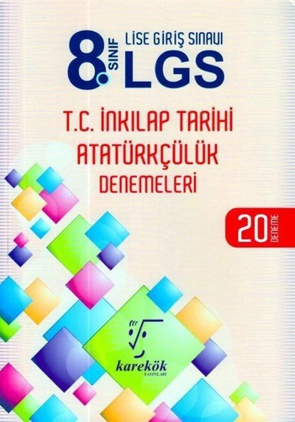 8. Sınıf LGS İnkılap Tarihi Atatürkçülük Denemeleri ürün görseli