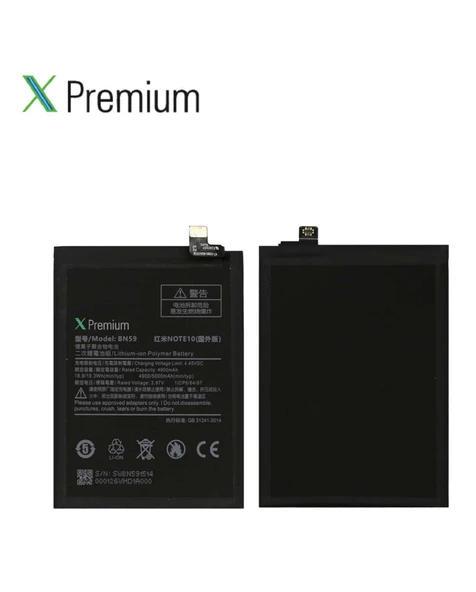 Xpremium Xiaomi Redmi Note 10s(4G) Uyumlu Batarya Pil Süper Yüksek Kalite 5000 mAh BN61 - 4