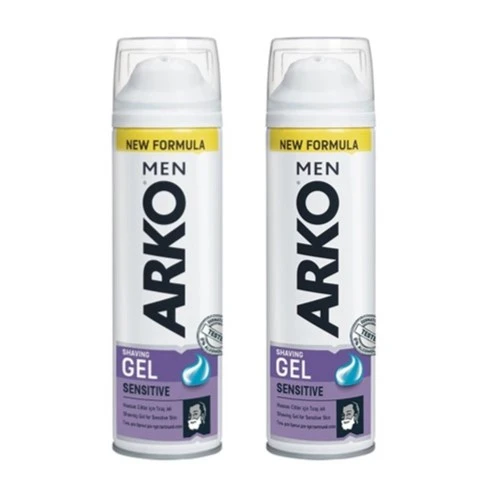 Arko Men, Sensitive Tıraş Jeli - 200 ml x 2 Adet ürün görseli