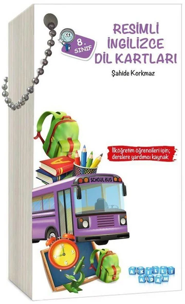 6. Sınıf Resimli İngilizce Dil Kartları ürün görseli